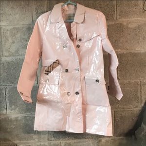 BURBERRY Kids Pink Trench/Raincoat ☔️
